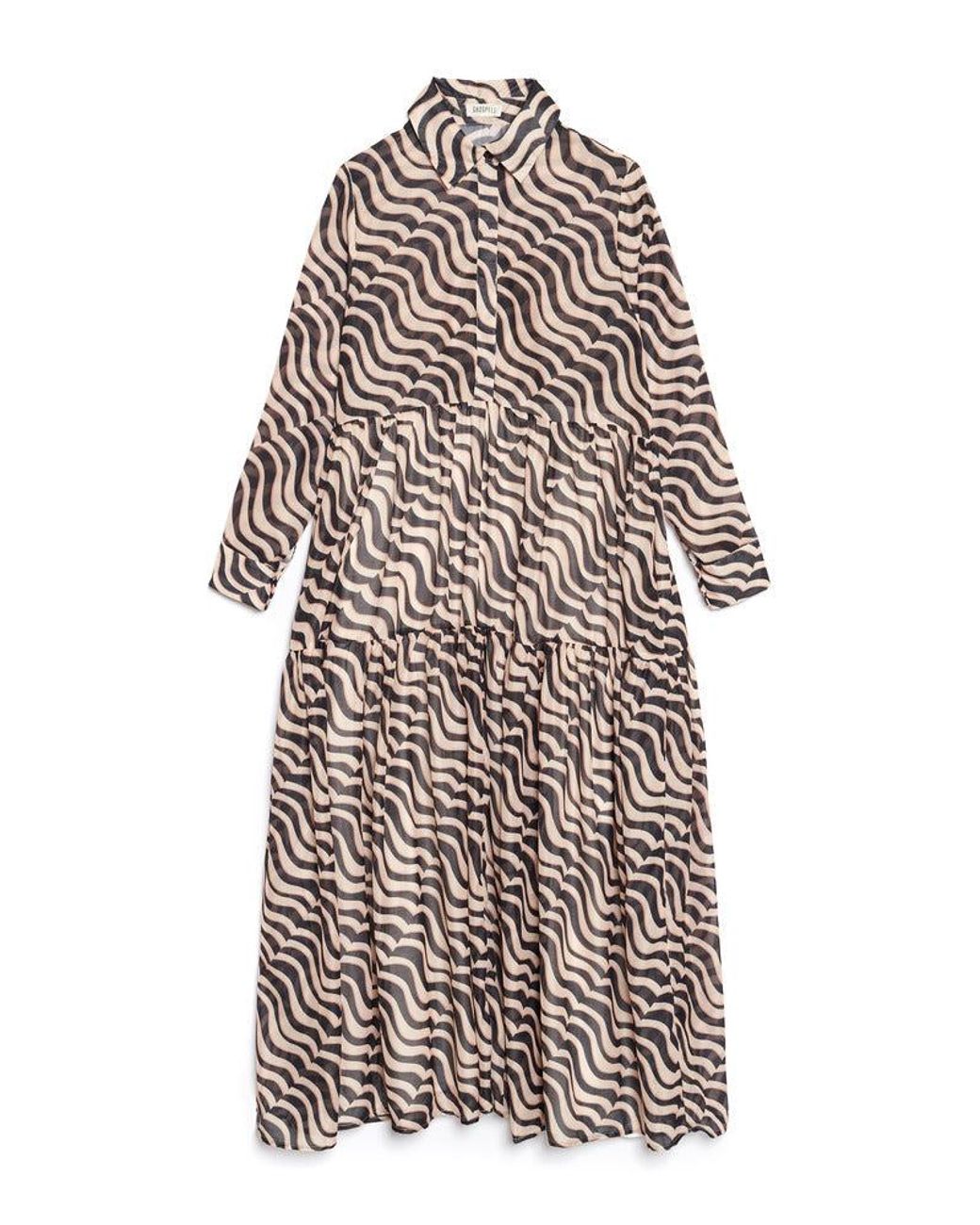 Sister Jane Natural Ghospell Cecilia Printed Midi Dress