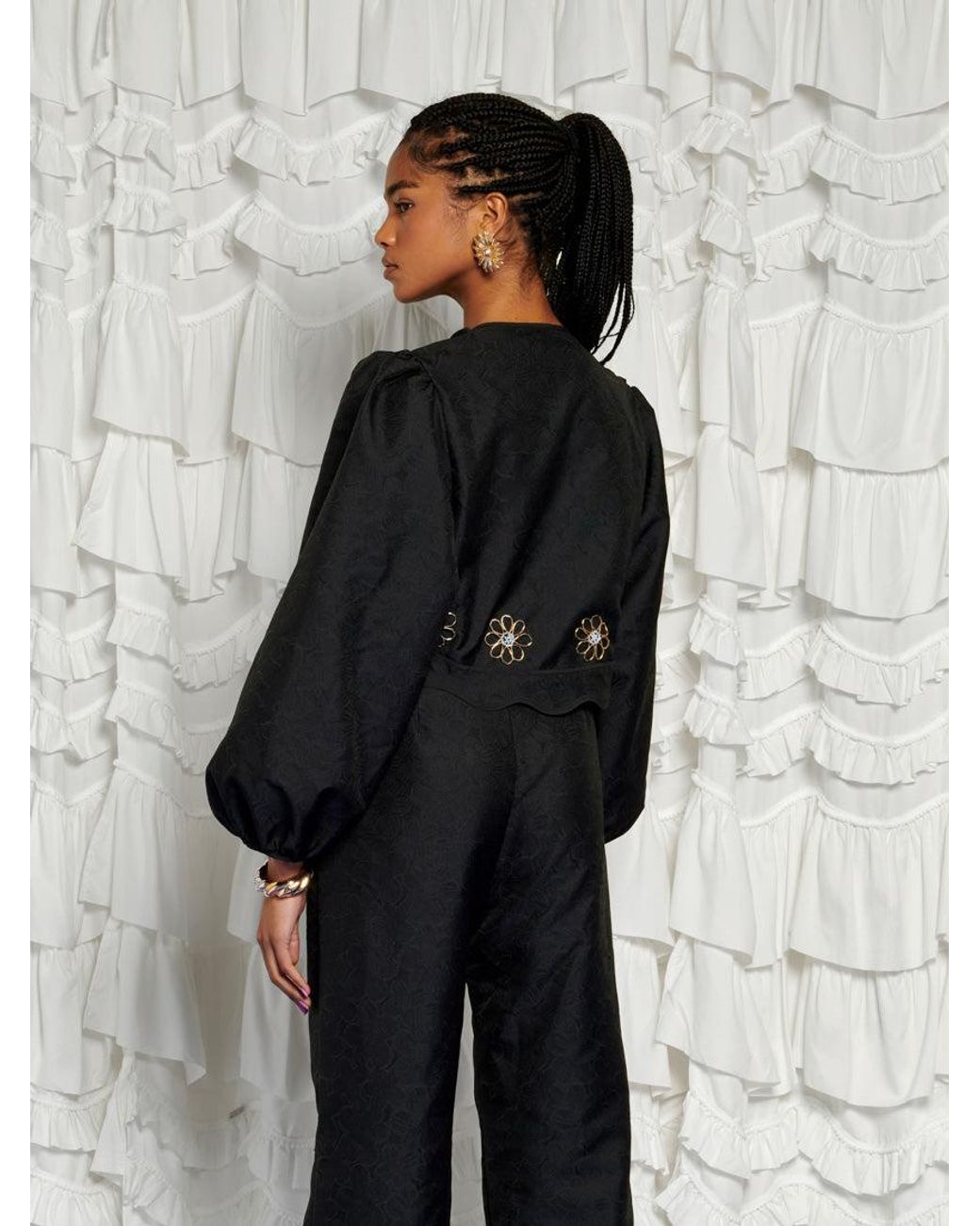 Sister Jane Black Dream Sol De Noche Beaded Jacket