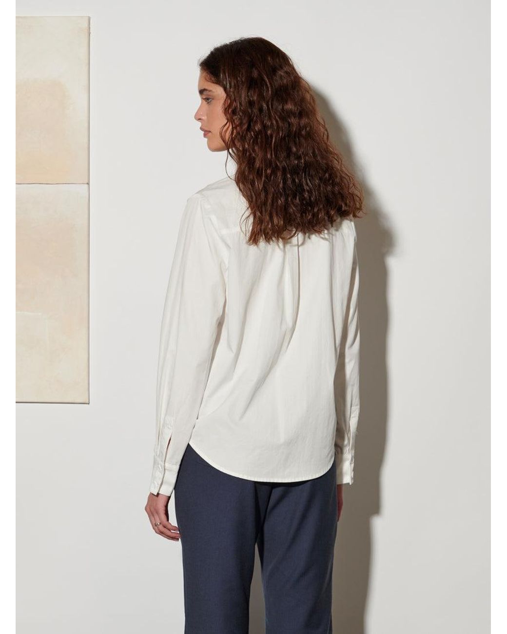 Sister Jane White Ghospell Augusta Embellished Shirt