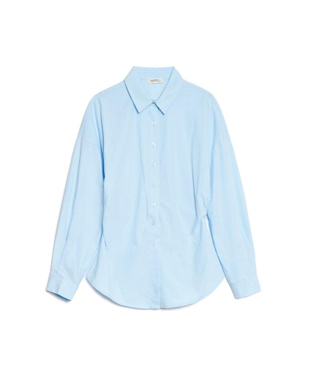 Sister Jane Blue Ghospell Enya Cinched Shirt