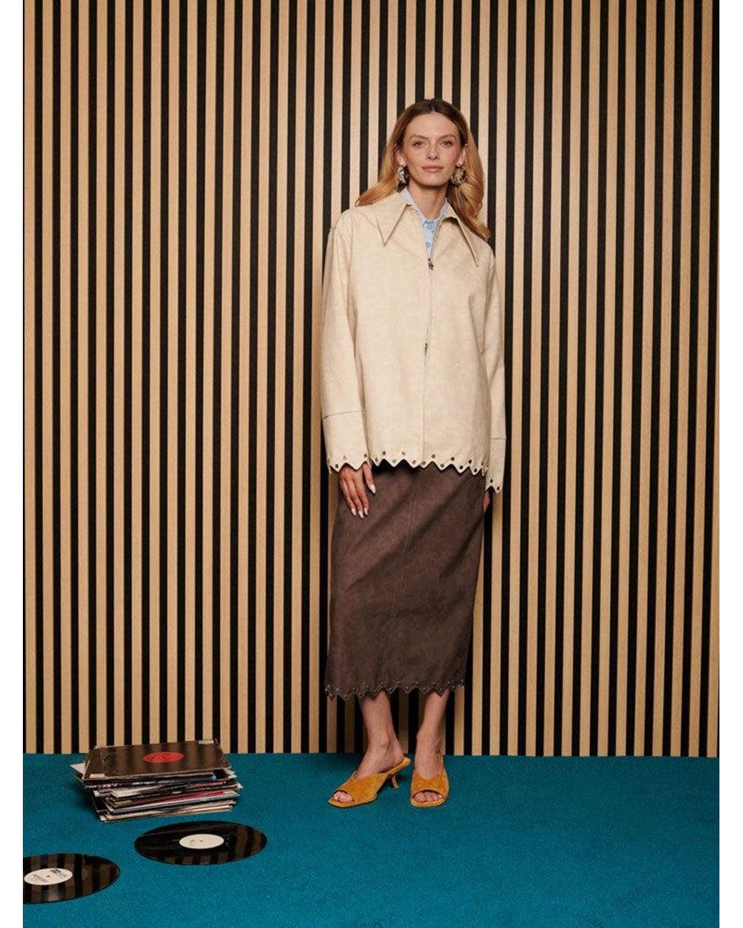 Sister Jane Brown Ghospell Courtney Studded Jacket