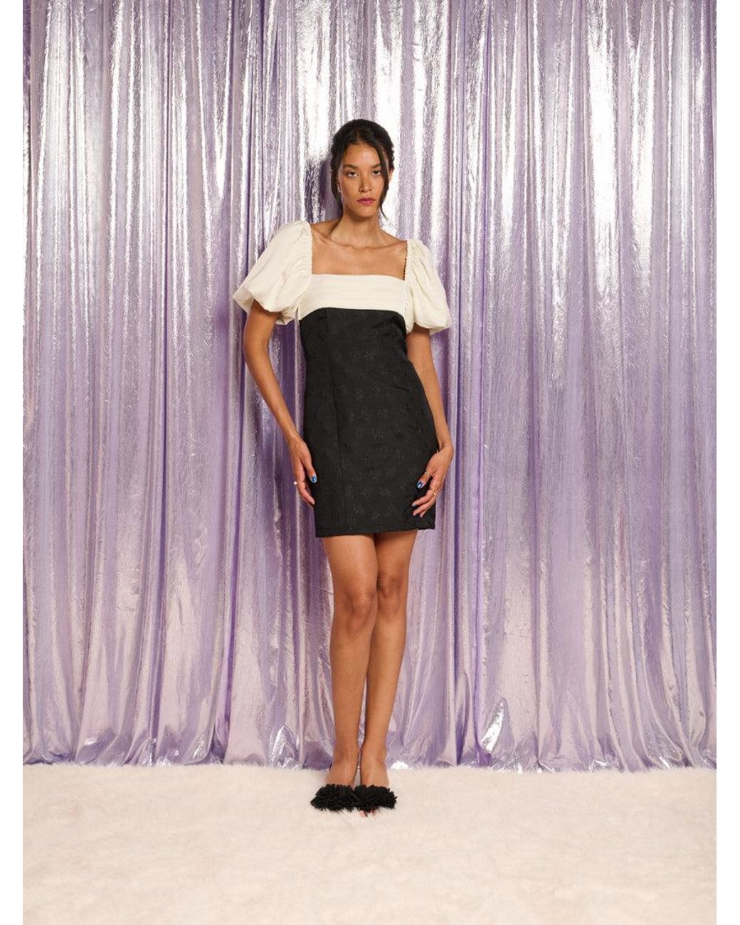 Sister Jane Pink Bianca Bow Mini Dress