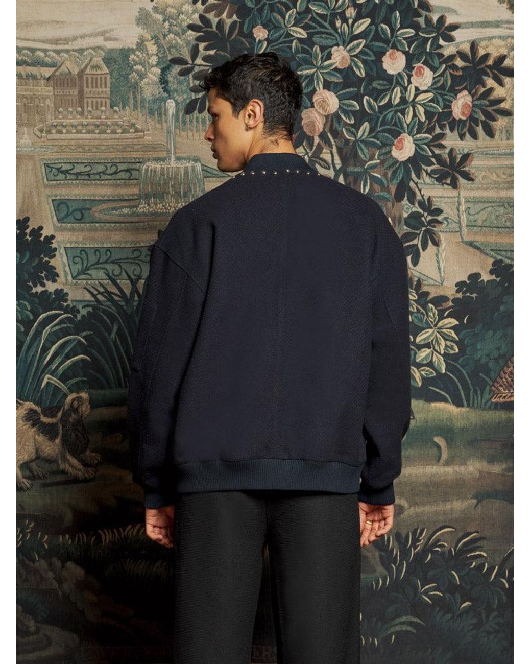 Sister Jane Gray Milo Studded Bomber Jacket