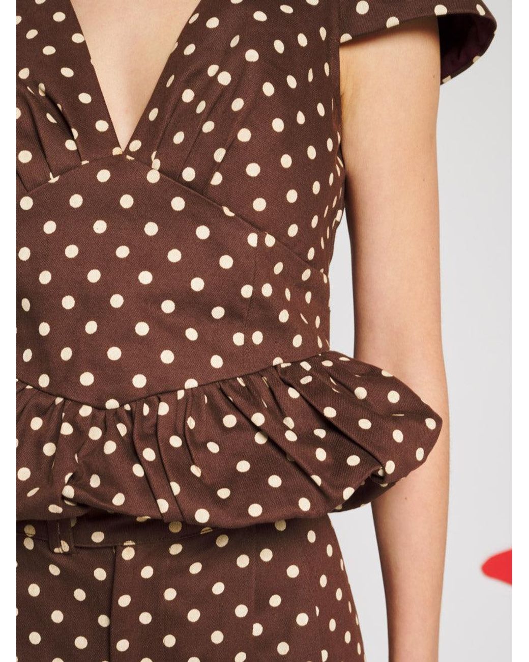 Sister Jane Multicolor Arles Polka Dot Top