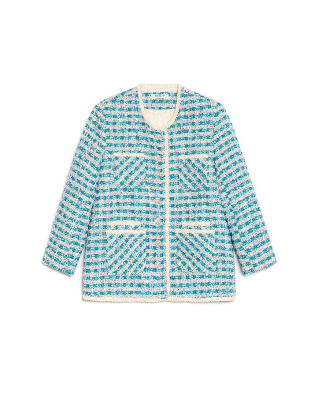 Sister Jane Dream Novelty Tweed Jacket in Blue | Lyst UK
