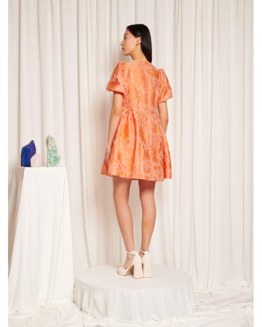 Sister Jane Orange Topaz Mini Dress