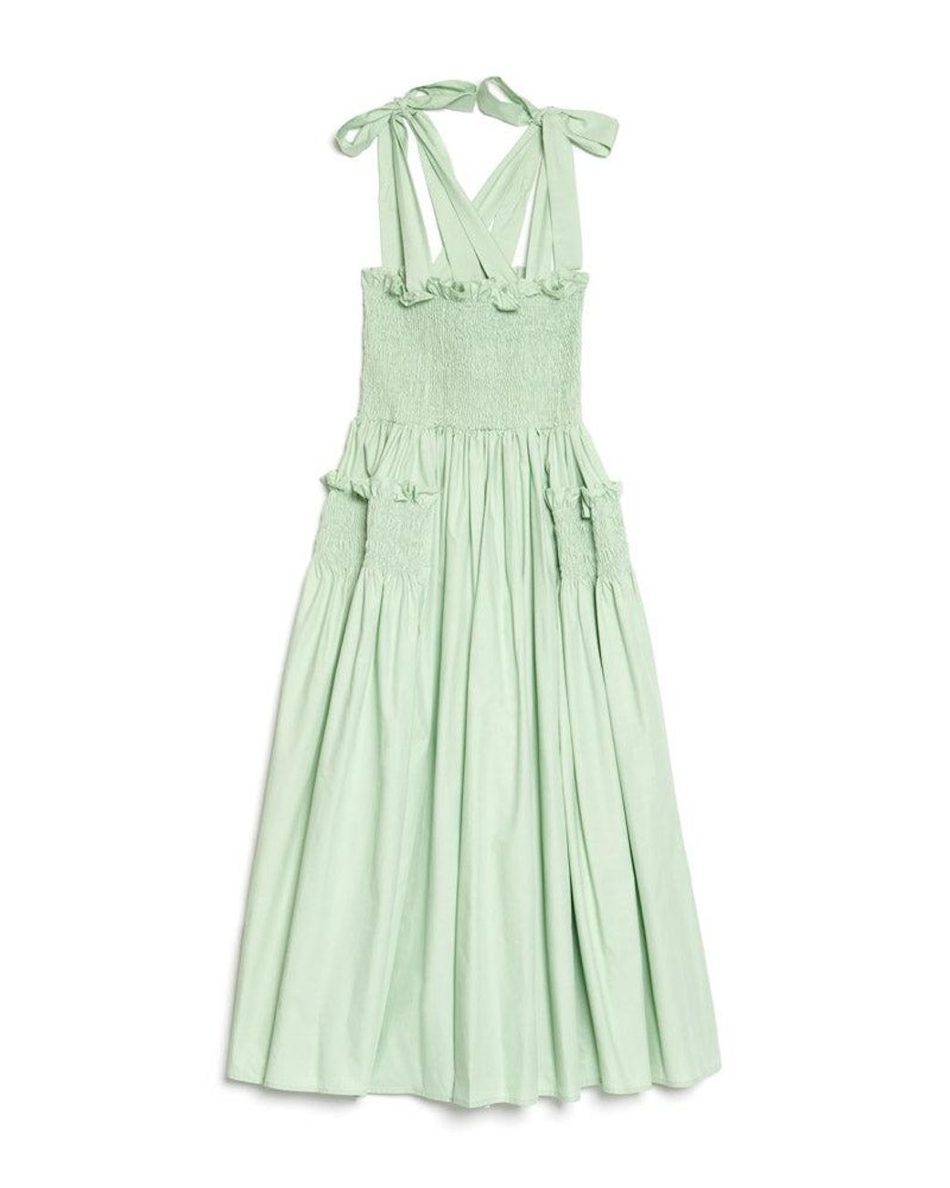 Sister Jane Green Dream Grassland Cross Straps Midi Dress