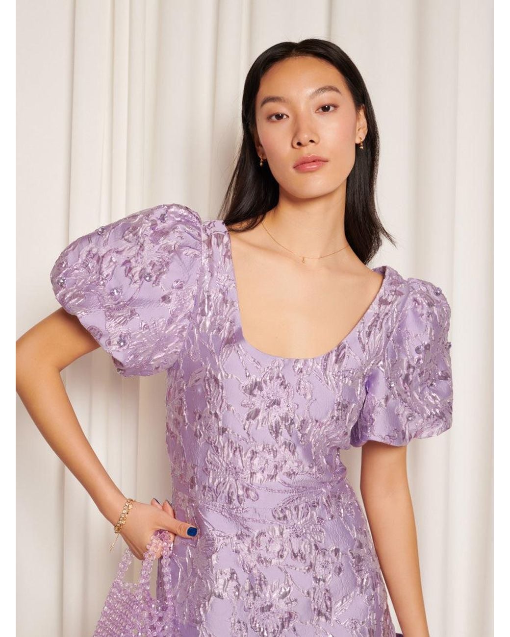 Sister Jane Purple Amethyst Mini Dress