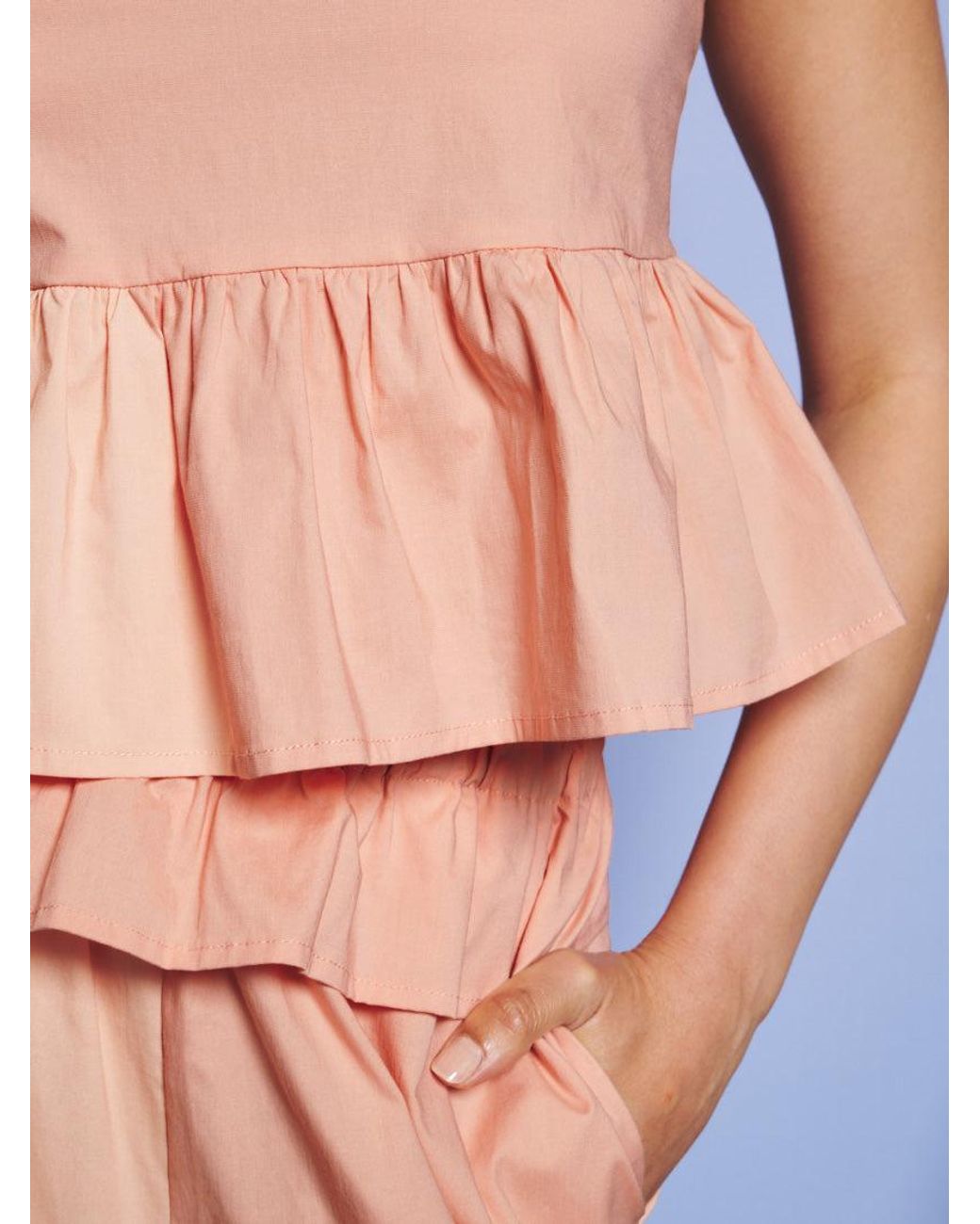 Sister Jane Blue Sunrise Cropped Top