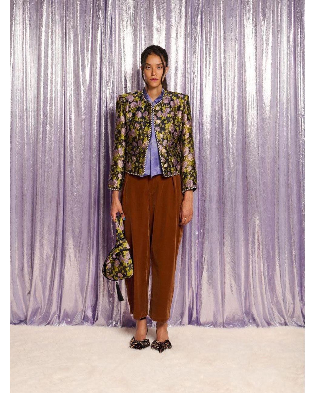 Sister Jane Multicolor Alexis Jacquard Jacket