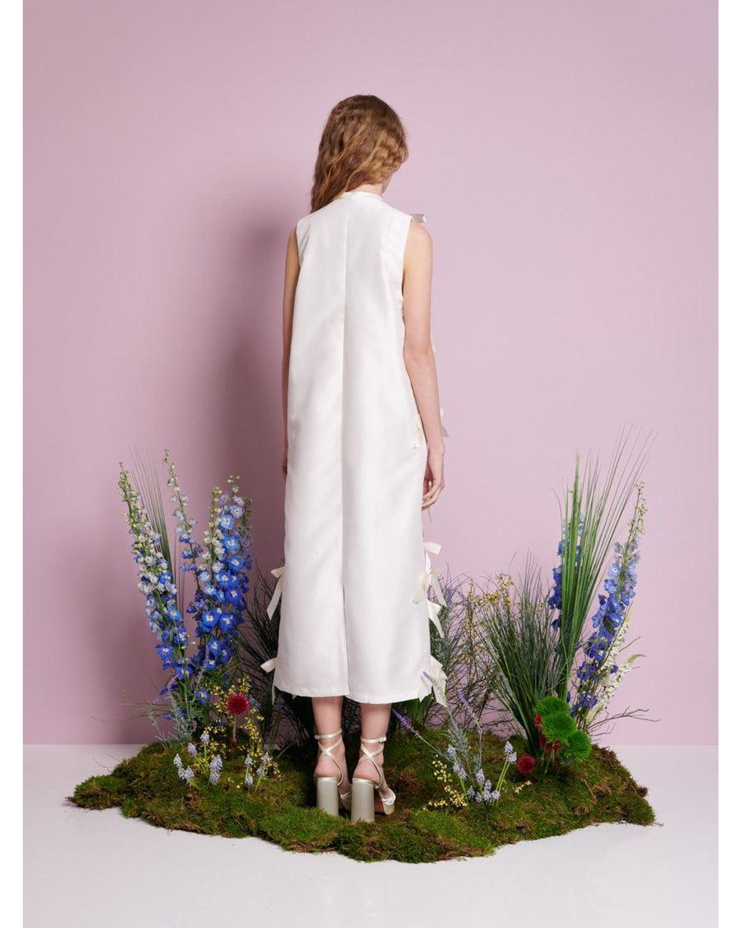 sister jane☆drop all over bow midi ワンピース【UK発】 SISTER JANE Bow Midi Dress | endource