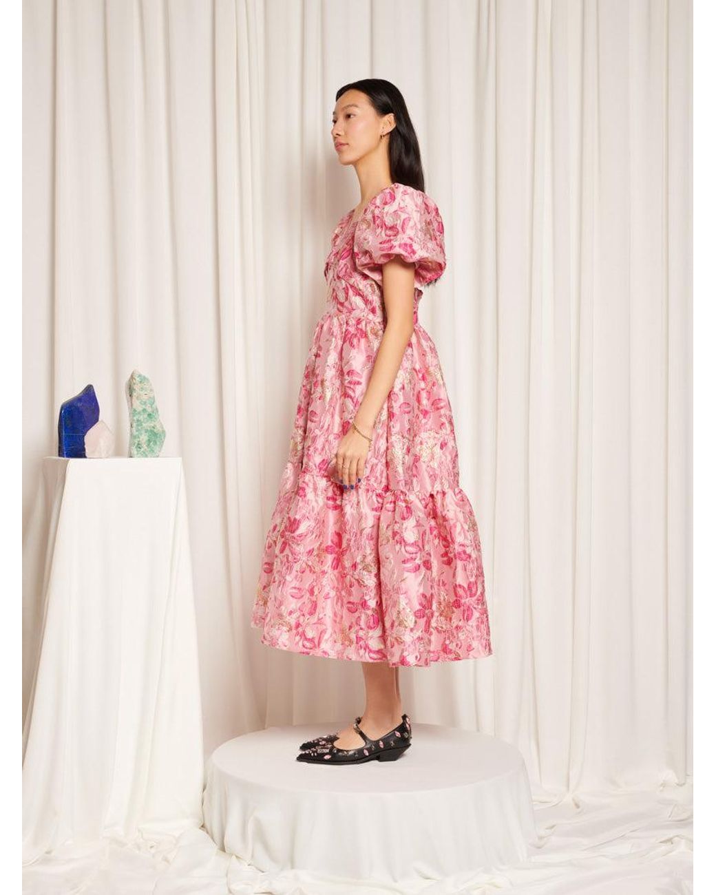Sister Jane Pink Opal Midi Dress