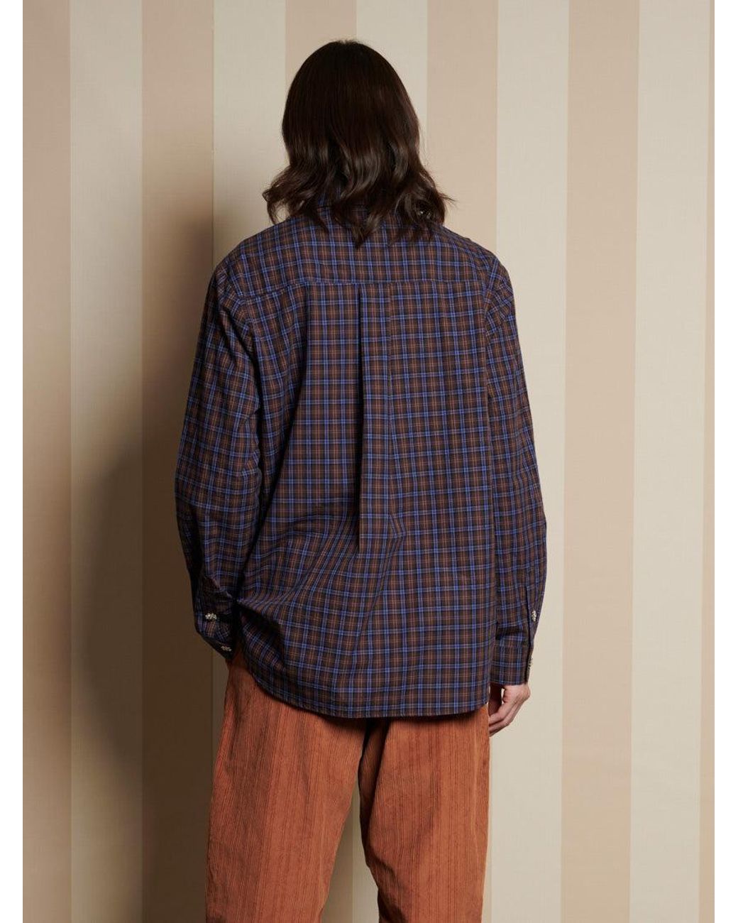 Sister Jane Blue Aubrey Check Shirt