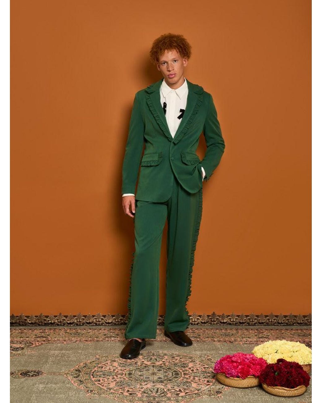 Sister Jane Green Granger Ruffle Blazer