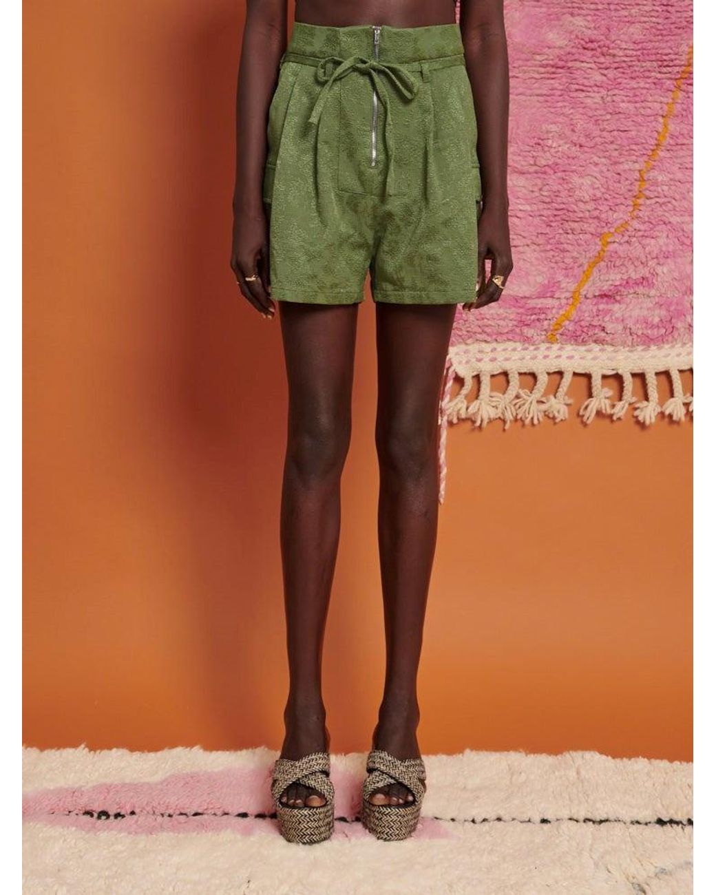 Sister Jane Multicolor Ghospell Lina High-waisted Shorts