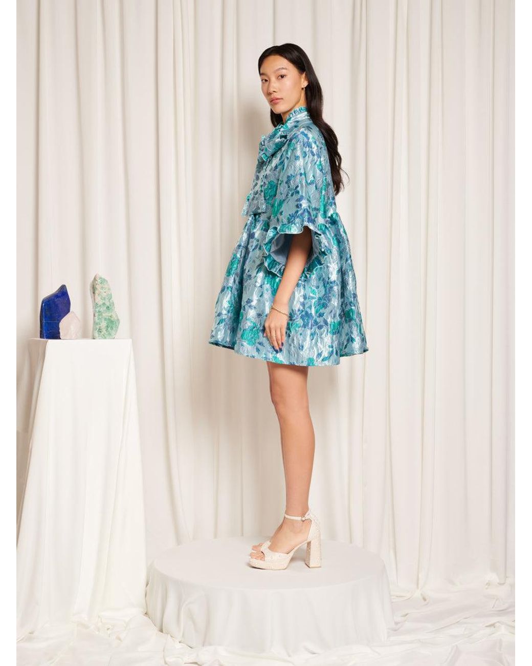 Sister Jane Blue Tanzanite Mini Dress