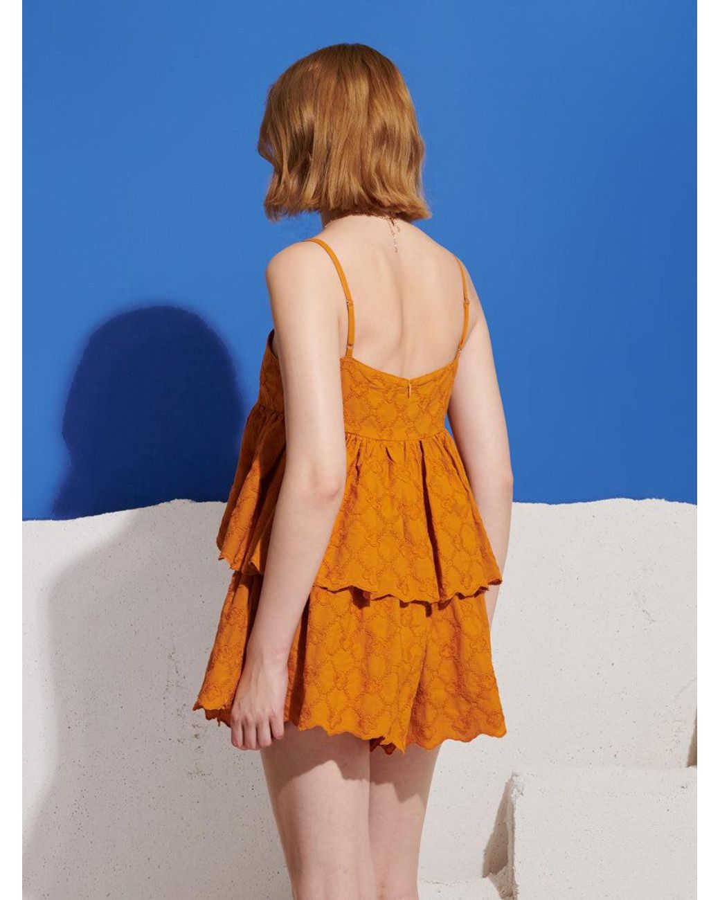Sister Jane Orange Blossom Cami Top