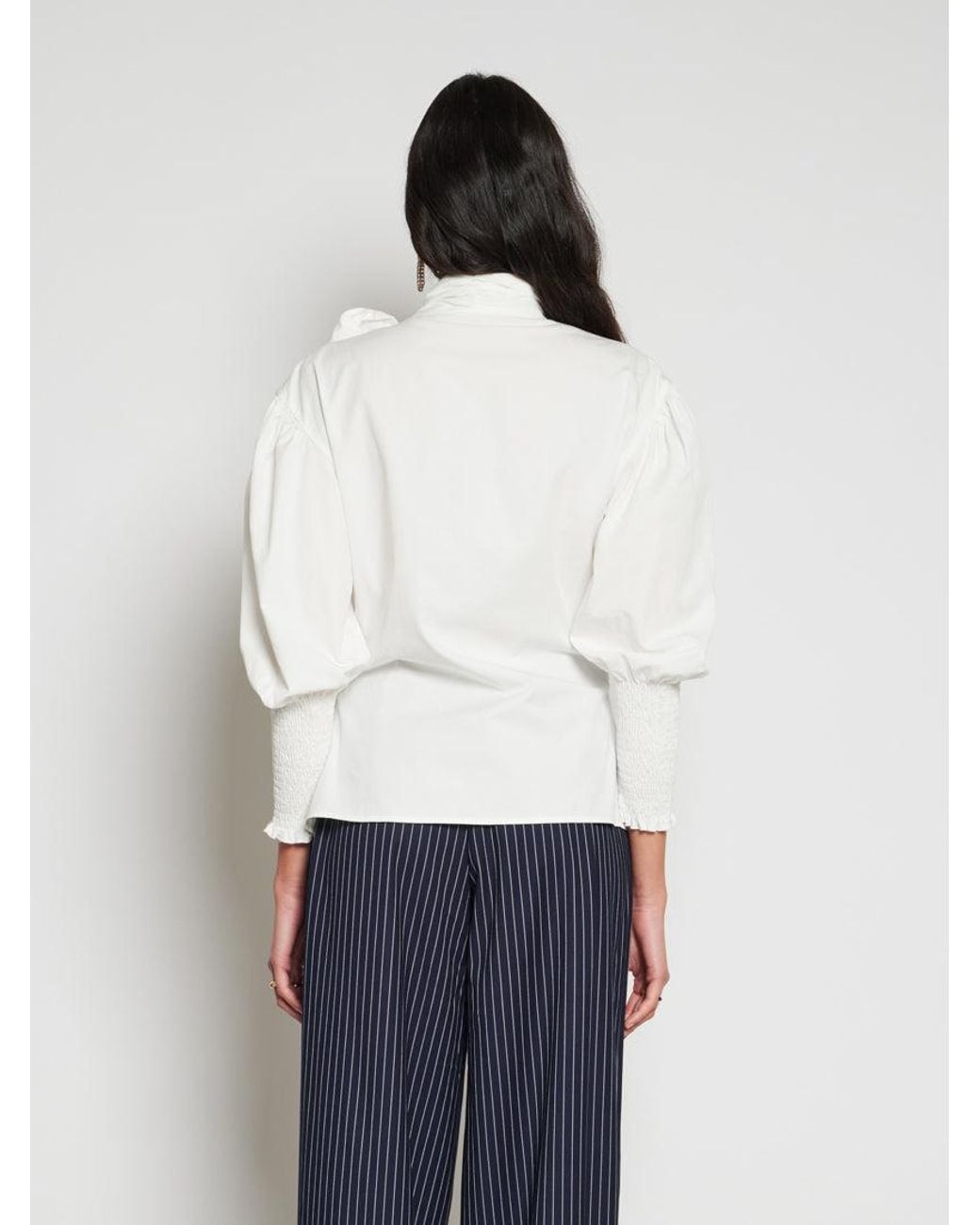 Sister Jane White Ghospell Vittoria Bow Blouse