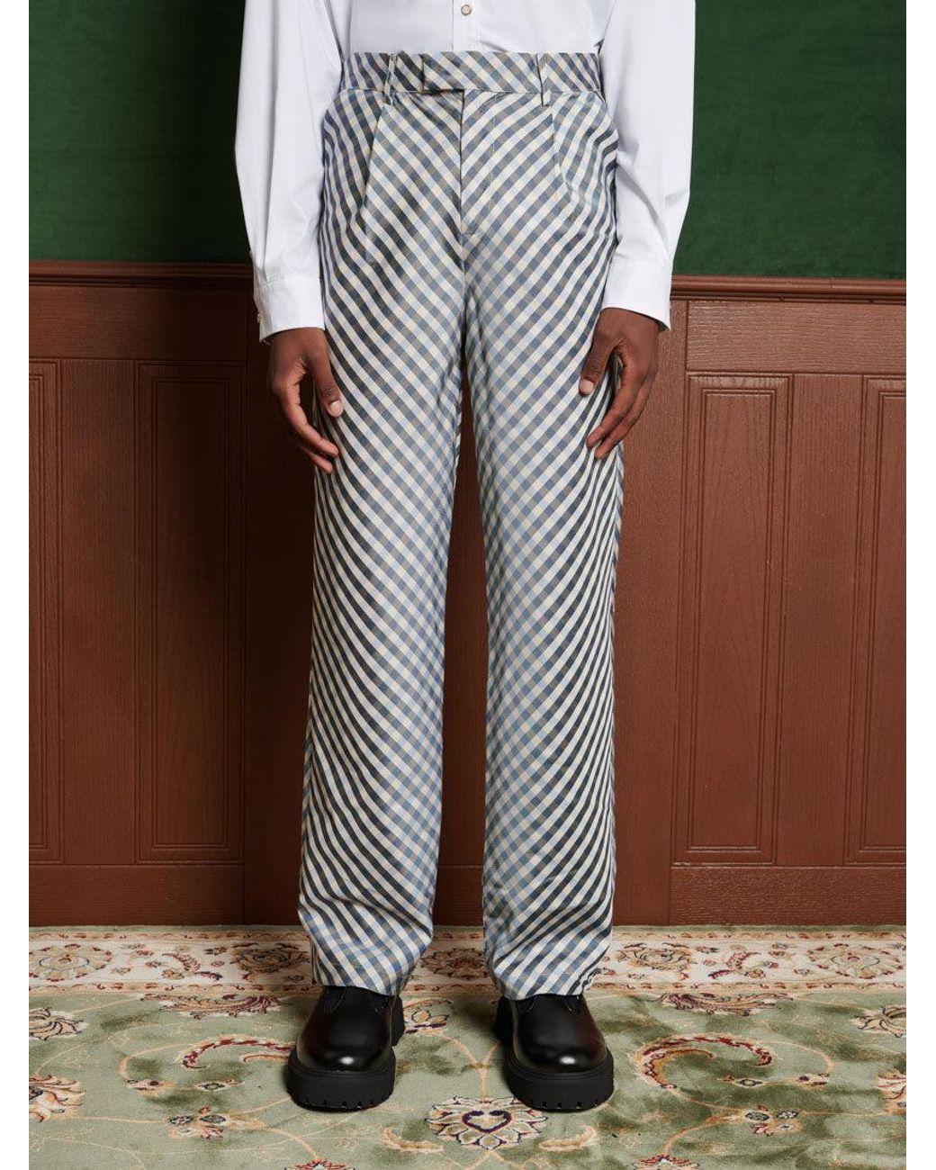 Sister Jane Multicolor Rocco Gingham Trousers