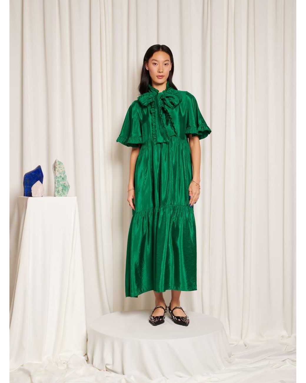 Sister Jane Green Emerald Maxi Dress