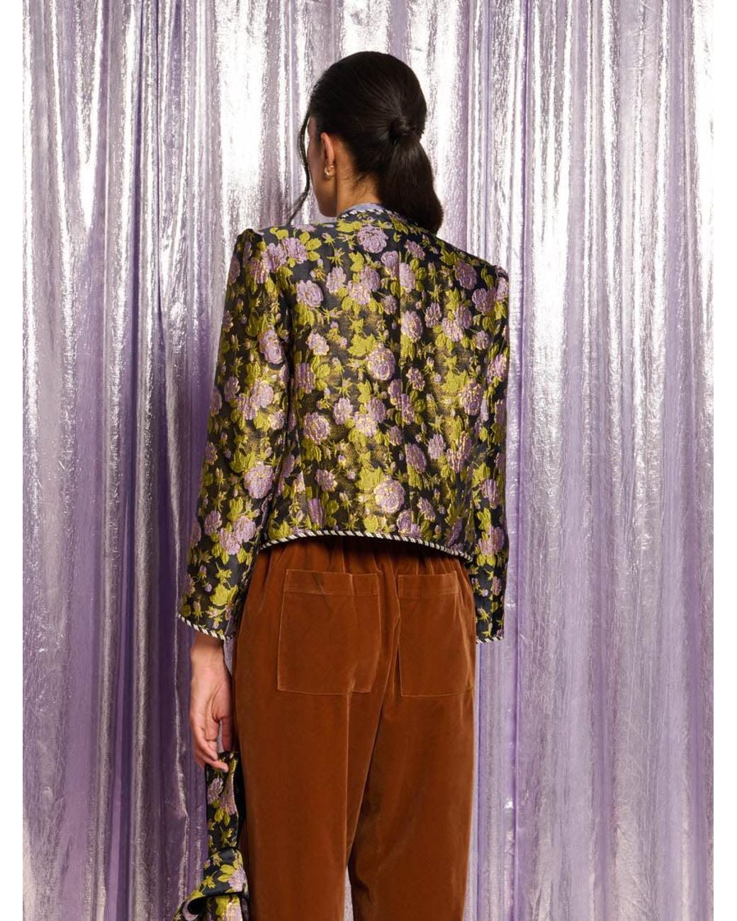 Sister Jane Multicolor Alexis Jacquard Jacket