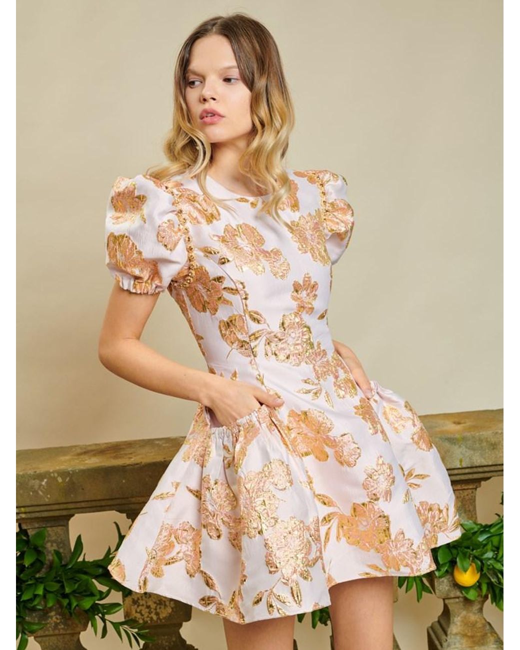 Sister Jane Dream Bella Jacquard Mini Dress Lyst UK