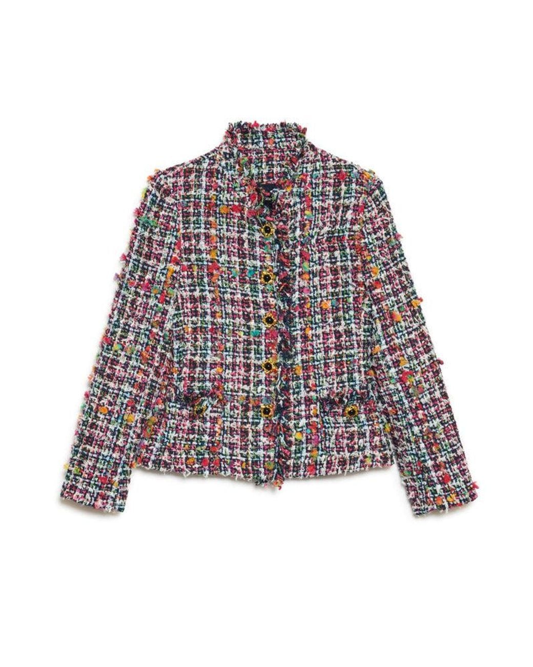 Sister Jane Red Ara Tweed Jacket