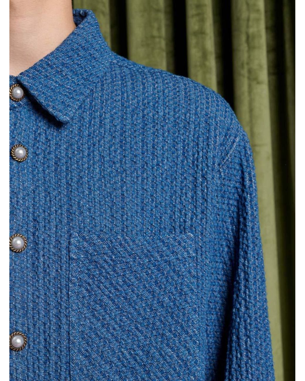 Sister Jane Green Conrad Denim Shirt