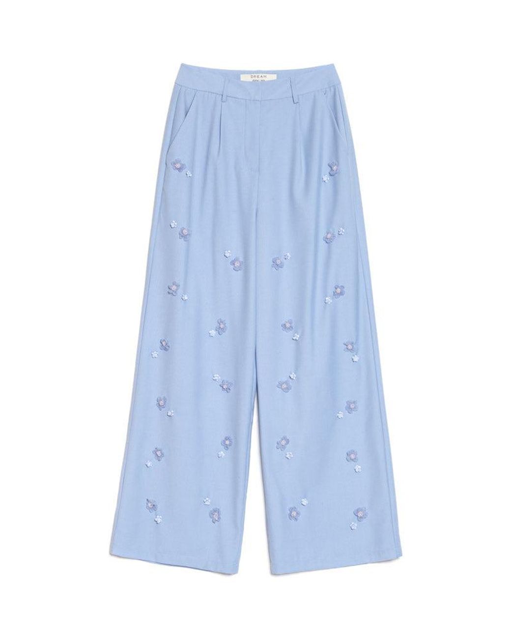 Sister Jane Blue Dream Cornflower Embellished Trousers