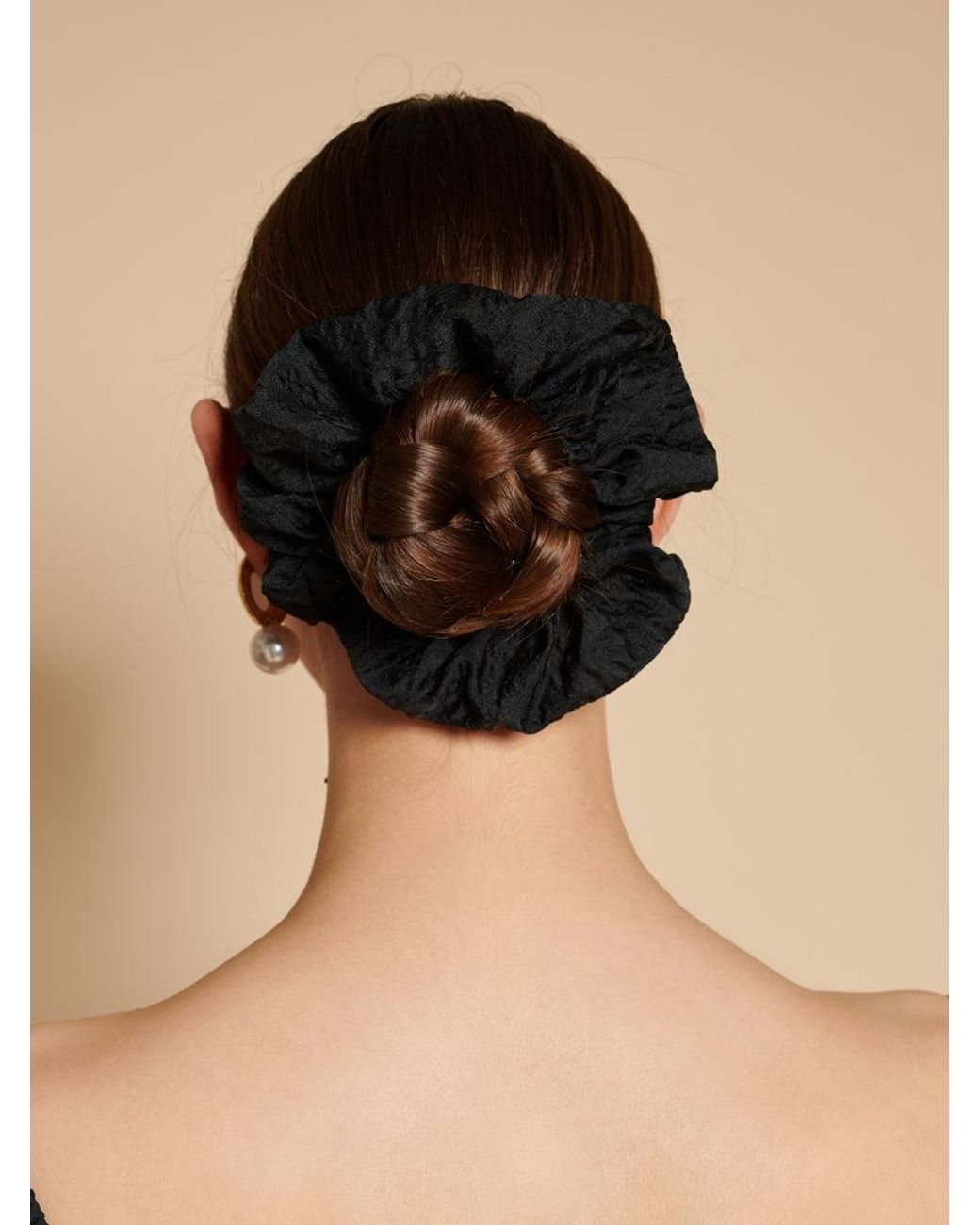 Sister Jane Black Elin Top And Scrunchie