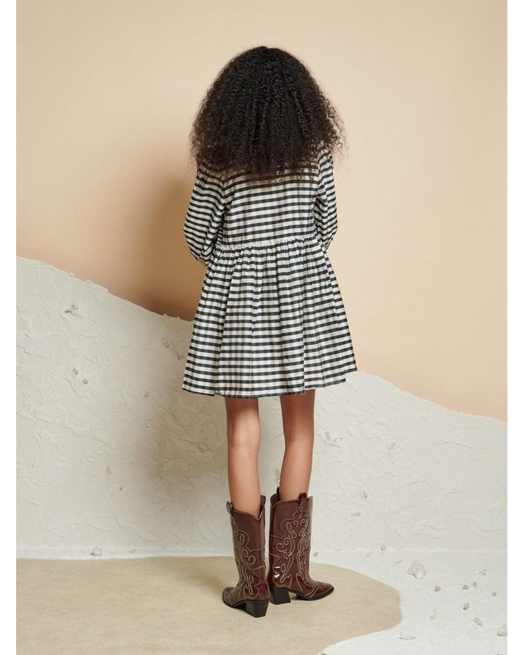 Sister Jane Multicolor Ghospell Bobbi Check Mini Dress