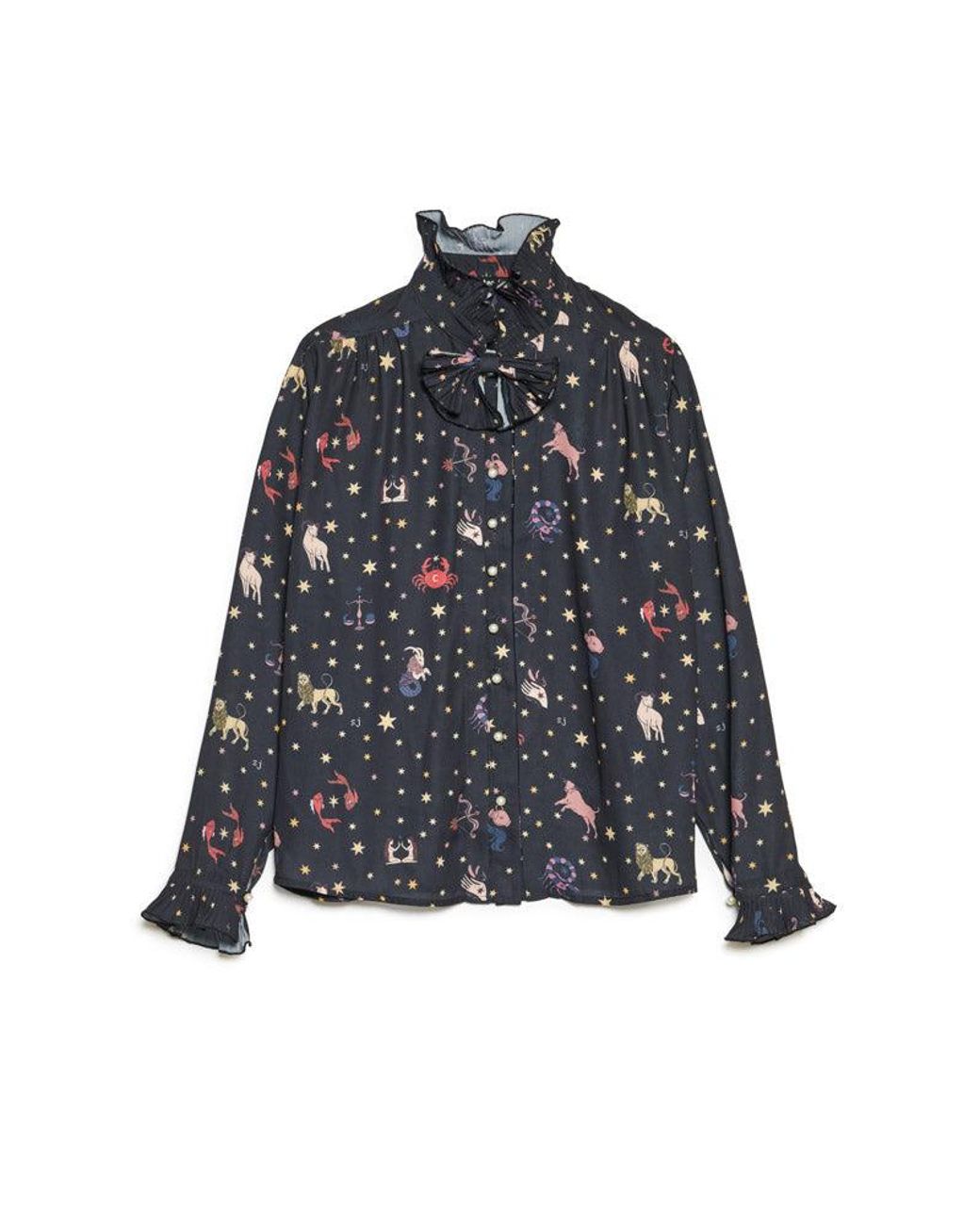 Sister Jane Red Tarot Reader Blouse