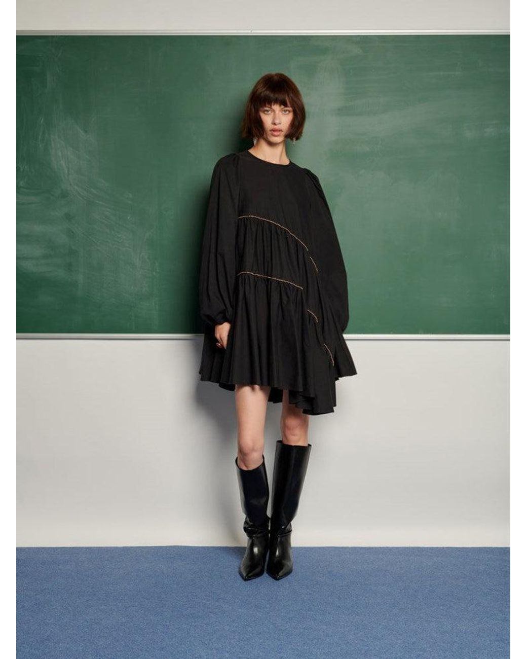 Sister Jane Green Ghospell Angela Trim Mini Dress