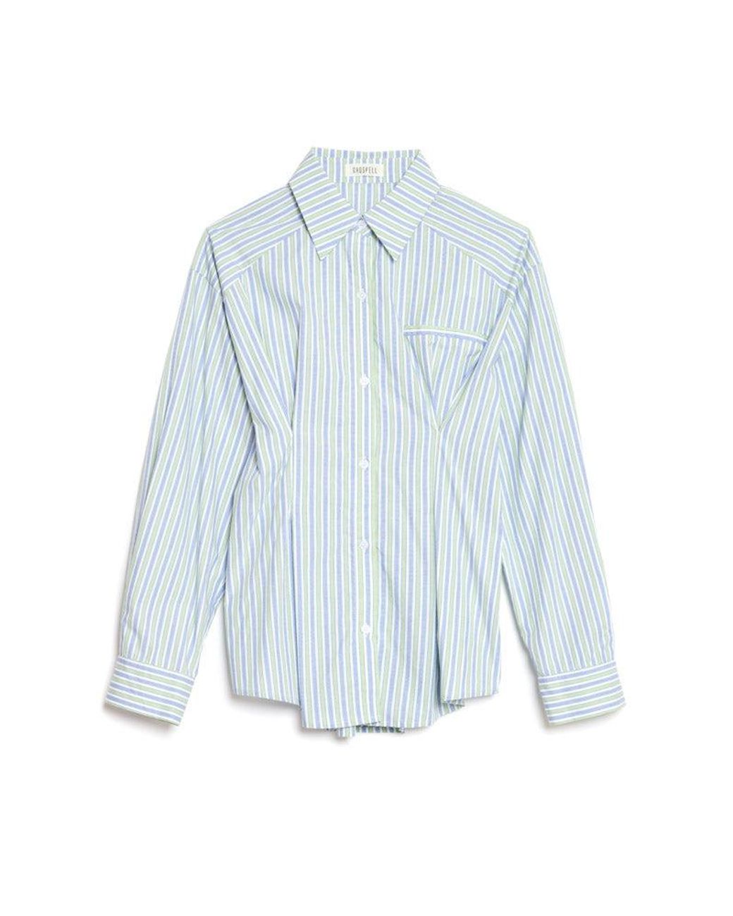Sister Jane Blue Ghospell Delta Stripe Shirt