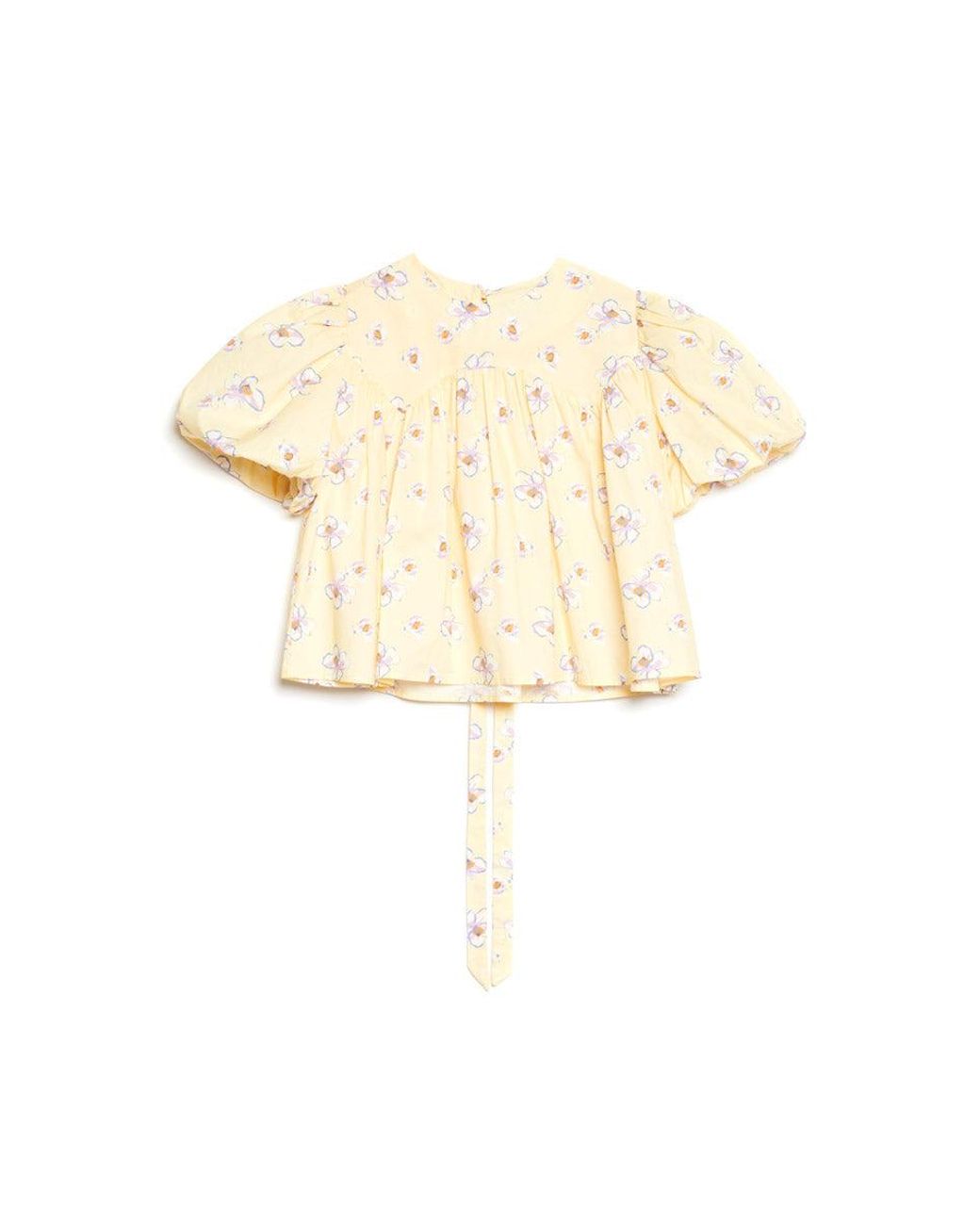 Sister Jane Blue Lake Breeze Floral Top
