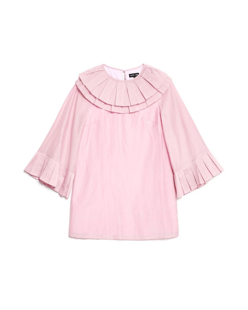 Sister Jane Pink Magic Pleat Mini Dress