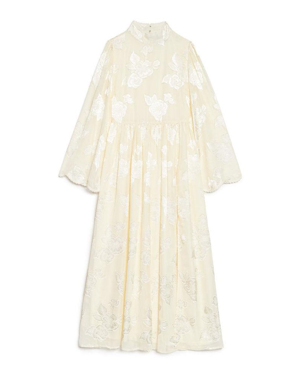sister jane dandelion midi dress in cream Sister Jane Dandelion Midi Dress in Pink