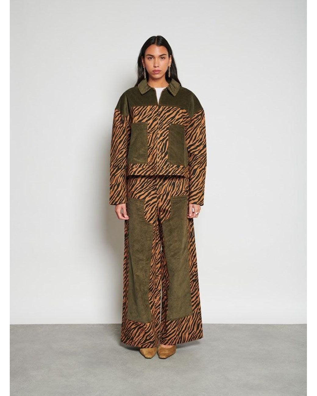 Sister Jane Brown Ghospell Suzu Zebra Jacket
