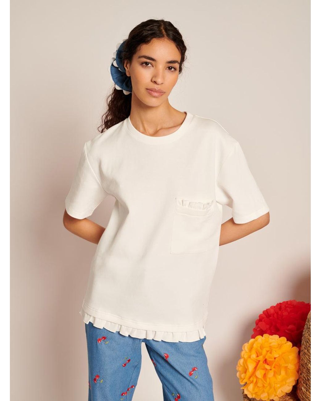 Sister Jane Multicolor Salsa Ruffles T-shirt
