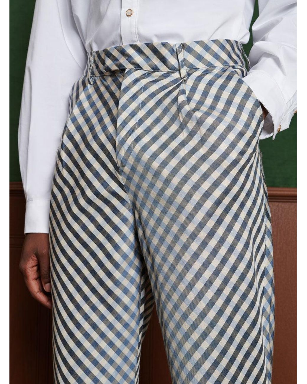 Sister Jane Multicolor Rocco Gingham Trousers