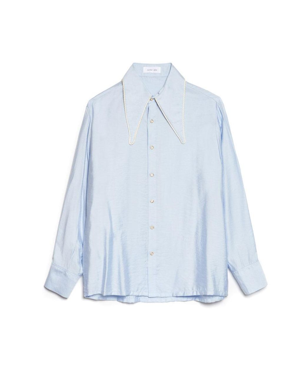 Sister Jane Gray Augie Retro Collar Shirt