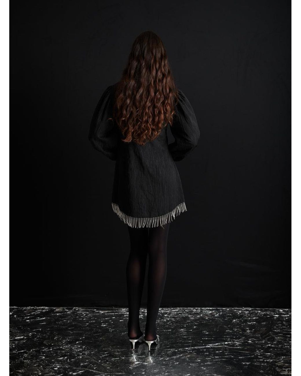 Sister Jane Black Ghospell Abel Mini Dress