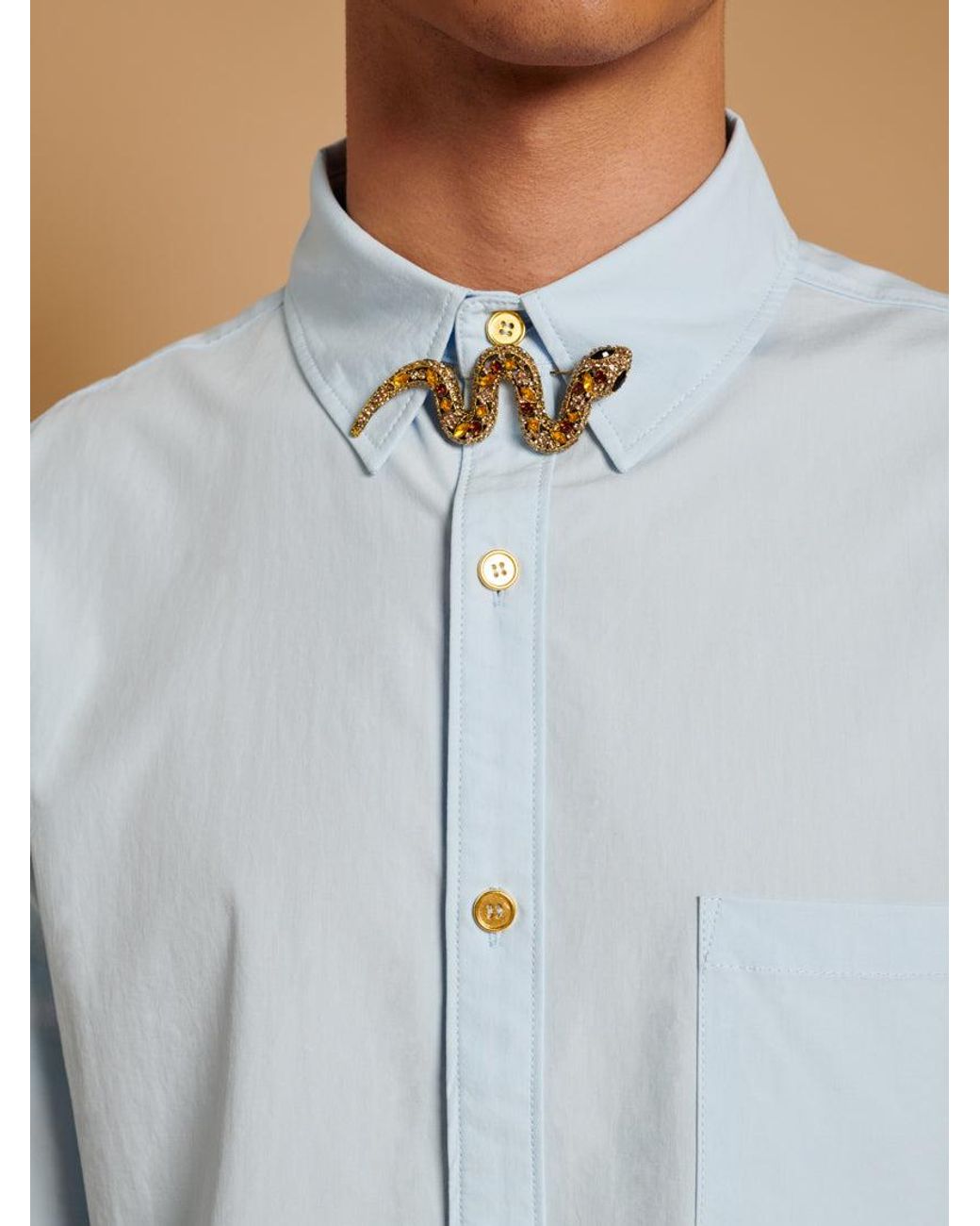 Sister Jane Blue Serpentine Penny Shirt