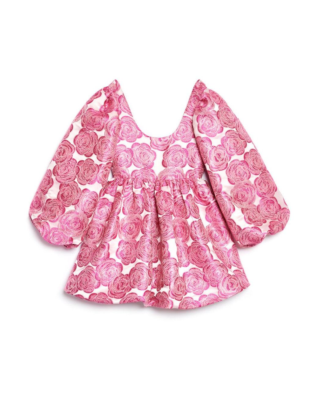 Sister Jane Rose Jacquard Mini Dress in Pink | Lyst