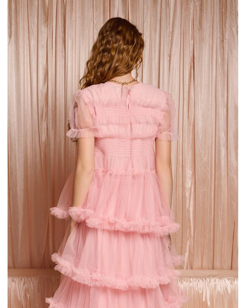 Sister Jane Pink Dream Obsession Tulle Top