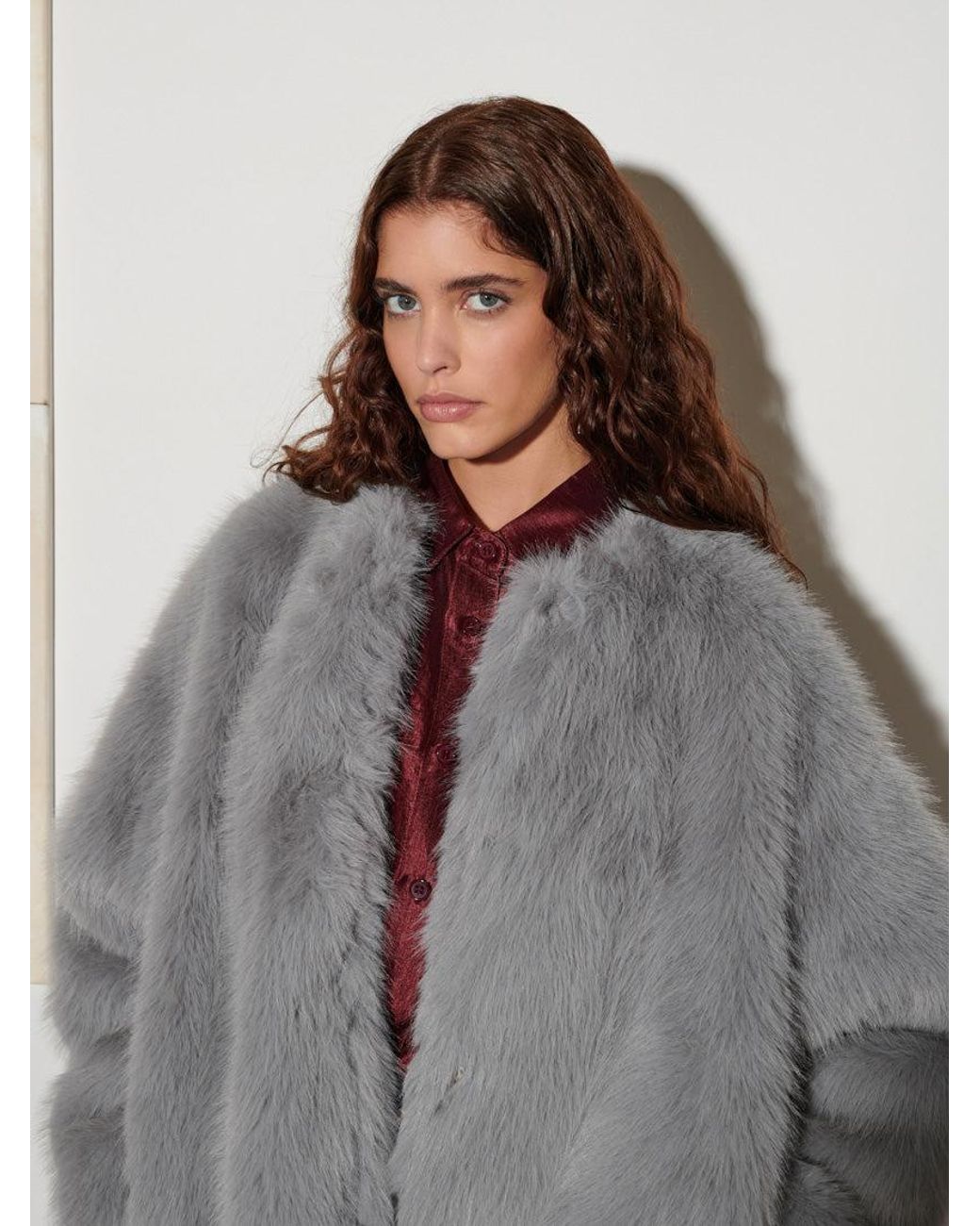 Sister Jane Gray Ghospell Rylee Faux Fur Coat
