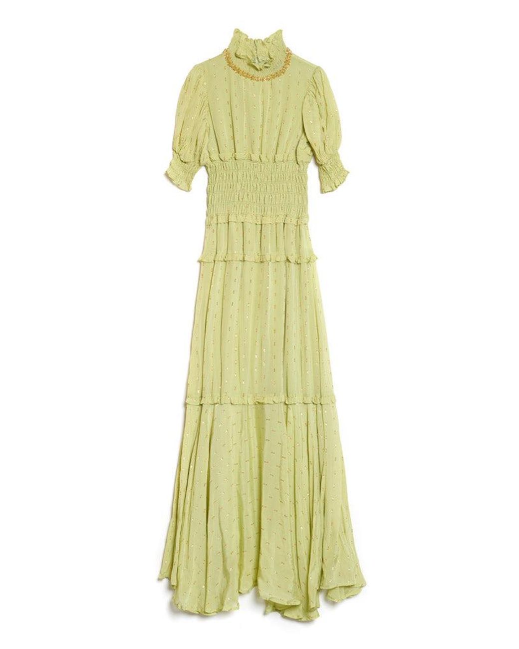 Sister Jane Natural Peridot Maxi Dress