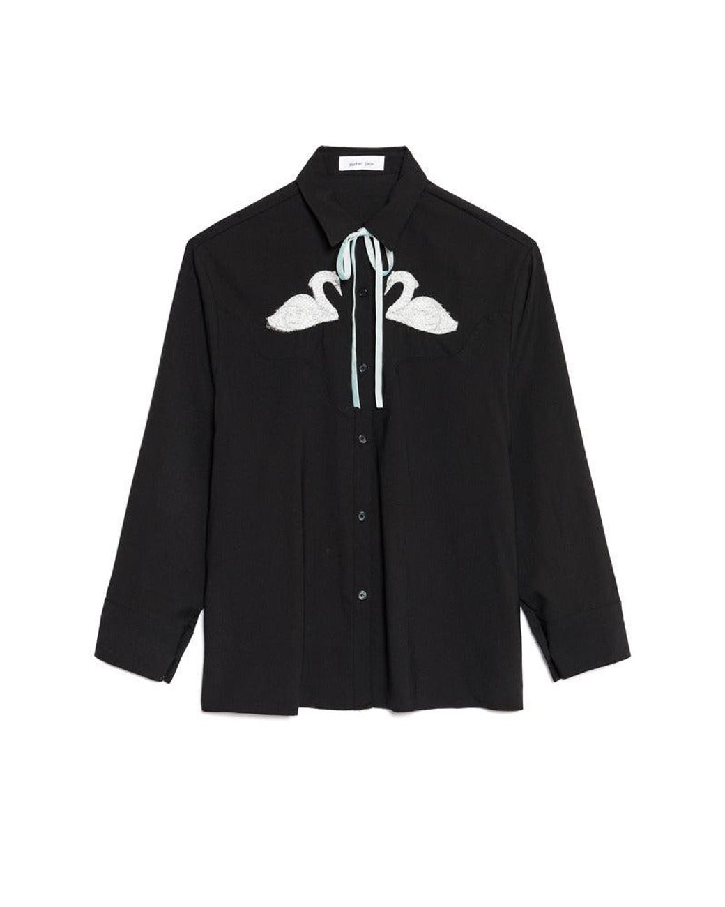 Sister Jane Green Arlo Swan Shirt