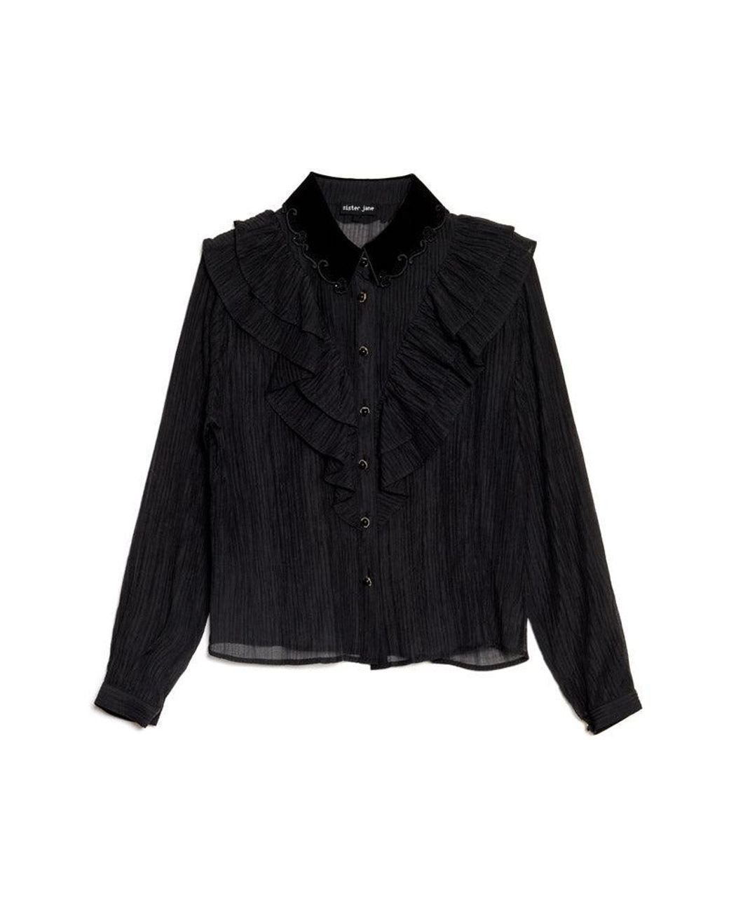 Sister Jane Multicolor Kelly Ruffle Blouse