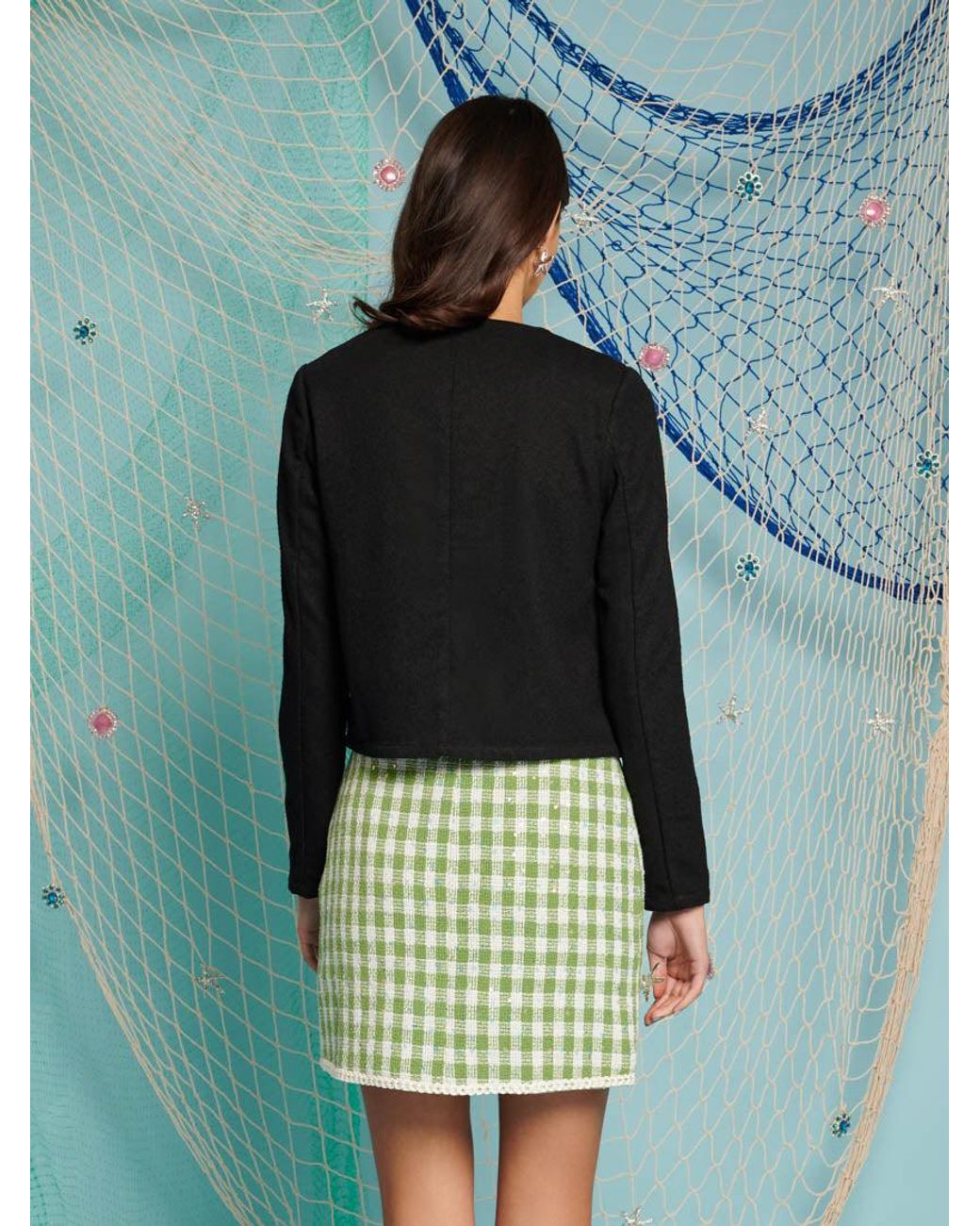 Sister Jane Green Dream Jewel Marine Top